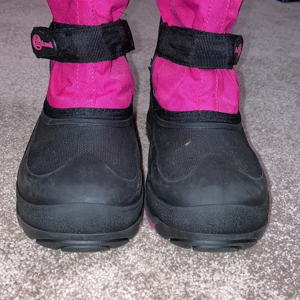 Kamik size 6 pink snow boots - Picture 8 of 8